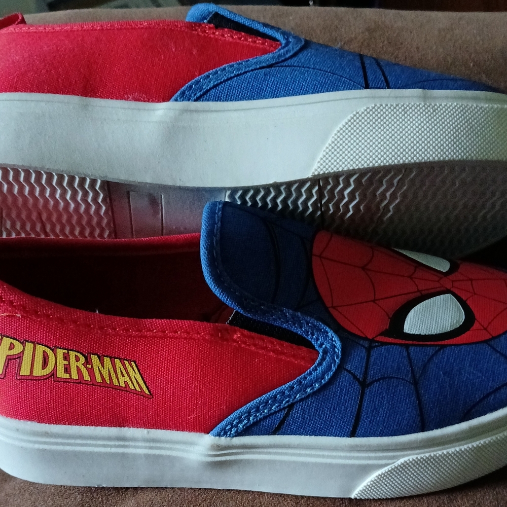 Kids Spiderman Slip on Shoes